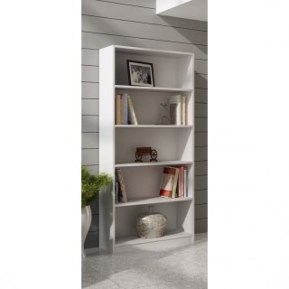 TOP E SHOP REGAŁ NA KSIĄŻKI 80 CM BIAŁY
