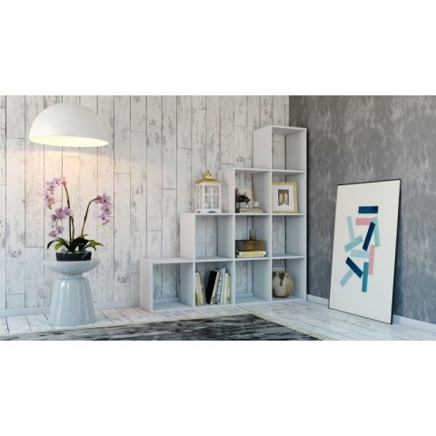 TOP E SHOP REGAŁ SCHODKOWY STEP RS-40 BIAŁY TOP E SHOP REGAŁ SCHODKOWY STEP RS-40 BIAŁY