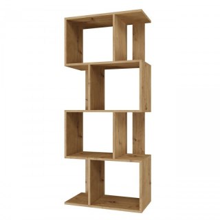 TOP E SHOP Regał FIESTA 4P 59,5x30xH140 artisan