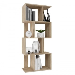 TOP E SHOP Regał FIESTA 4P 59,5x30xH140 sonoma