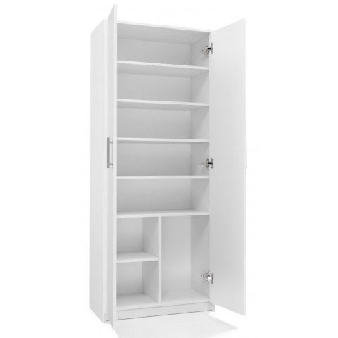 TOP E SHOP Szafa aktowa OLIV 2D 74x35xH180 biały