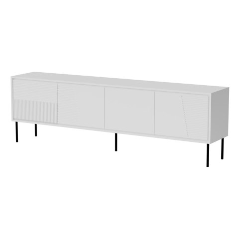 Cama MEBLE Szafka RTV ABI 4D 200x38x62 biały mat