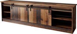 Cama MEBLE Szafka RTV GRANERO 200x56,7x35 old wood