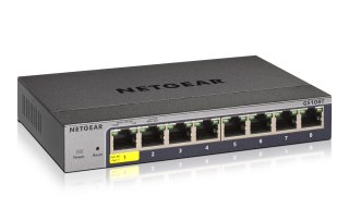 NETGEAR Switch Netgear GS108T-300PES 8p Managed Gigabit