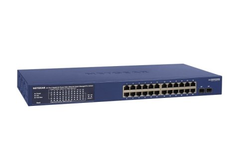 NETGEAR Switch Netgear GS724TP-300EUS 26p PoE 190W (PoE+: 24p) Managed Gigabit