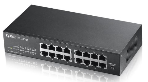 ZyXEL Switch Zyxel GS1100-16 16p Unmanaged Gigabit