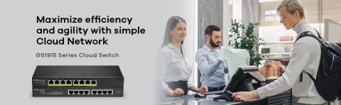 ZyXEL Switch Zyxel GS1915-8 8p Managed Gigabit