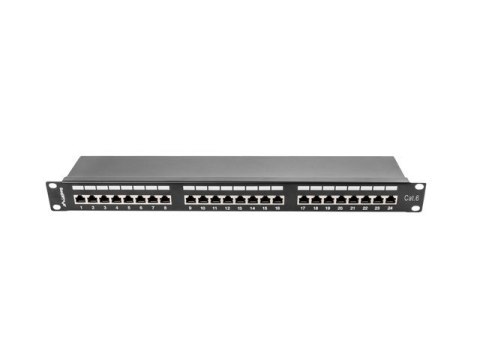 Lanberg Patch panel Lanberg PPS6-1024-B (1U; kat. 6; 24xRJ-45)