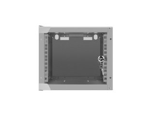 Lanberg Szafa rack Lanberg WF10-2304-10S (4U; 240mm / 280mm / 310 mm; wisząca; Szklane; 10"; kolor szary)