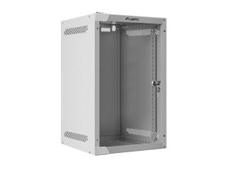 Lanberg Szafa rack Lanberg WF10-2309-10S (9U; 462mm / 280mm / 310 mm; wisząca; Szklane; 10"; kolor szary)