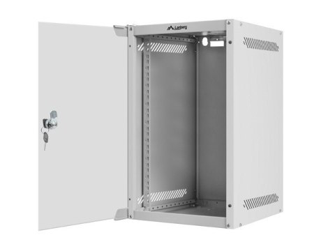 Lanberg Szafa rack Lanberg WF10-2309-10S (9U; 462mm / 280mm / 310 mm; wisząca; Szklane; 10"; kolor szary)