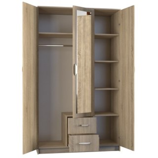 TOP E SHOP SZAFA ROMANA 120X205 SONOMA Z LUSTREM