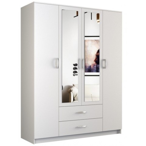 TOP E SHOP SZAFA ROMANA 160X205 BIAŁA Z LUSTREM TOP E SHOP SZAFA ROMANA 160X205 BIAŁA Z LUSTREM