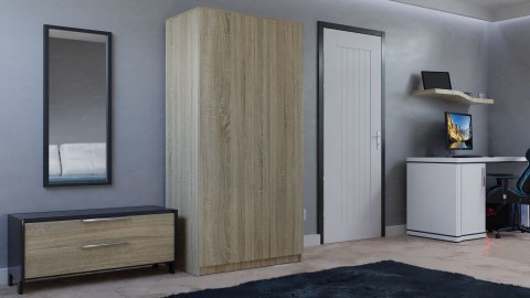 TOP E SHOP SZAFA SD-90 - DĄB SONOMA
