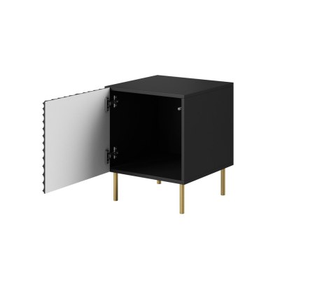 Cama MEBLE Szafka nocna HOLE 2szt. 44x40,5xH53,5 czarny mat