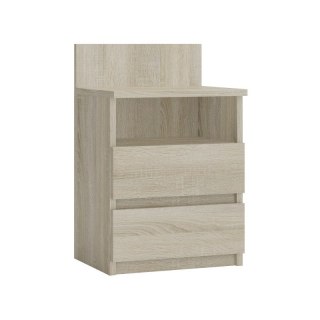 TOP E SHOP M1 MALWA STOLIK NOCNY 2 SZUFLADY 1 PÓŁKA SONOMA