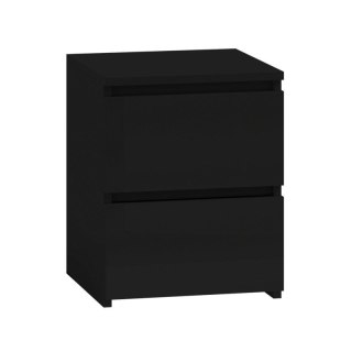TOP E SHOP M2 MALWA STOLIK NOCNY 2 SZUFLADY CZARNY