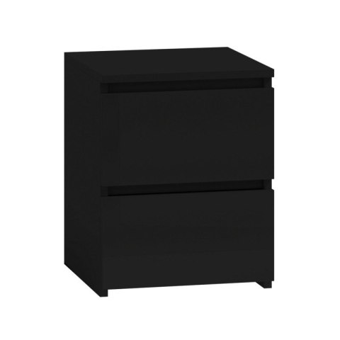 TOP E SHOP M2 MALWA STOLIK NOCNY 2 SZUFLADY CZARNY TOP E SHOP M2 MALWA STOLIK NOCNY 2 SZUFLADY CZARNY