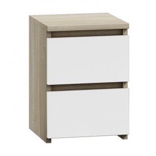 TOP E SHOP M2 MALWA STOLIK NOCNY 2 SZUFLADY SONOMA MIX