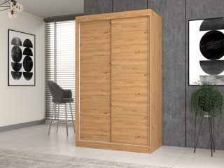 TOP E SHOP Szafa z drzwiami przesuwnymi IGA 120x61xH200 artisan