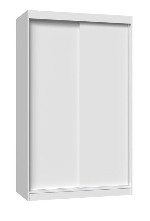 TOP E SHOP Szafa z drzwiami przesuwnymi IGA 120x61xH200 biel TOP E SHOP Szafa z drzwiami przesuwnymi IGA 120x61xH200 biel
