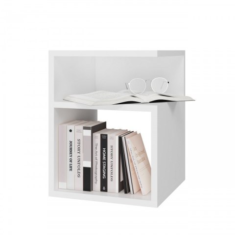 TOP E SHOP Szafka nocna TINI 30x30xH.40 biel TOP E SHOP Szafka nocna TINI 30x30xH.40 biel