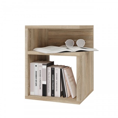 TOP E SHOP Szafka nocna TINI 30x30xH.40 dąb sonoma TOP E SHOP Szafka nocna TINI 30x30xH.40 dąb sonoma