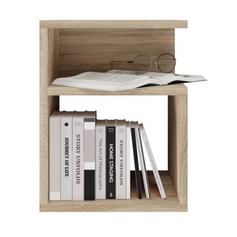 TOP E SHOP Szafka nocna TINI 30x30xH.40 dąb sonoma TOP E SHOP Szafka nocna TINI 30x30xH.40 dąb sonoma