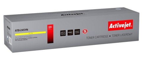 Activejet Activejet ATB-245YN Toner (zamiennik Brother TN-245Y; Supreme; 2200 stron; żółty) Activejet Activejet ATB-245YN Toner (zamiennik Brother TN-245Y; Supreme; 2200 stron; żółty)