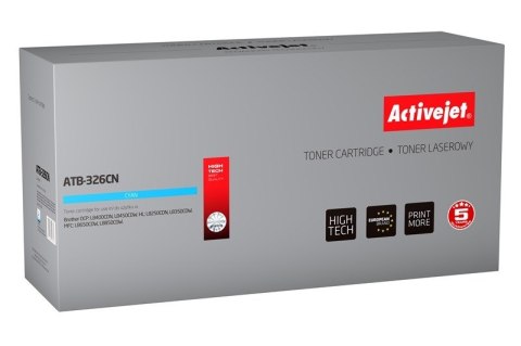 Activejet Activejet ATB-326CN Toner (zamiennik Brother TN-326C; Supreme; 3500 stron; niebieski) Activejet Activejet ATB-326CN Toner (zamiennik Brother TN-326C; Supreme; 3500 stron; niebieski)