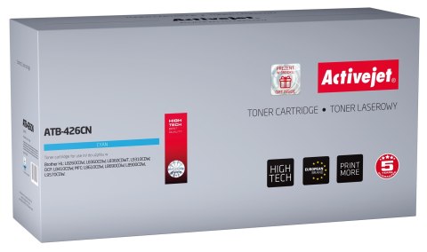 Activejet Activejet ATB-426CN Toner (zamiennik Brother TN-426C; Supreme; 6500 stron; niebieski)