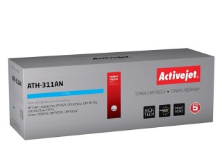 Activejet Activejet ATH-311AN Toner (zamiennik Canon, HP 126A CRG-729C, CE311A; Premium; 1000 stron; niebieski)