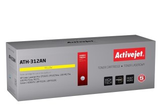 Activejet Activejet ATH-312AN Toner (zamiennik Canon, HP 126A CRG-729Y, CE312A; Premium; 1000 stron; żółty)