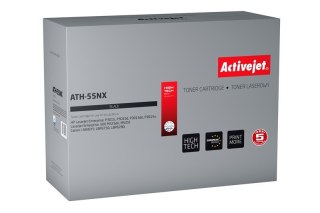 Activejet Activejet ATH-55NX Toner (zamiennik HP 55X CE255X, Canon CRG-724H; Supreme; 12500 stron; czarny)