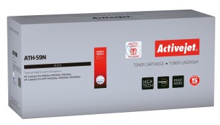 Activejet Activejet ATH-59N Toner (Zamiennik HP 59A HP59A CF259A; Supreme; 3000 stron; czarny) z chipem monitorującym poziom tonera. Zalec