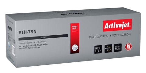 Activejet Activejet ATH-79N Toner (zamiennik HP 79A CF279A; Supreme; 2000 stron; czarny) Activejet Activejet ATH-79N Toner (zamiennik HP 79A CF279A; Supreme; 2000 stron; czarny)