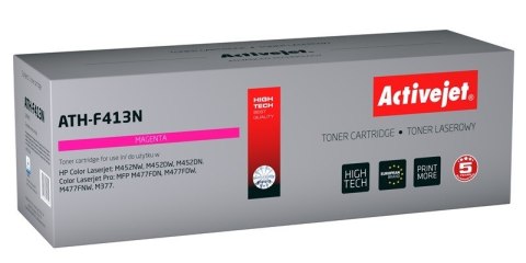 Activejet Activejet ATH-F413N Toner (zamiennik HP 410A CF413A; Supreme; 2300 stron; czerwony) Activejet Activejet ATH-F413N Toner (zamiennik HP 410A CF413A; Supreme; 2300 stron; czerwony)