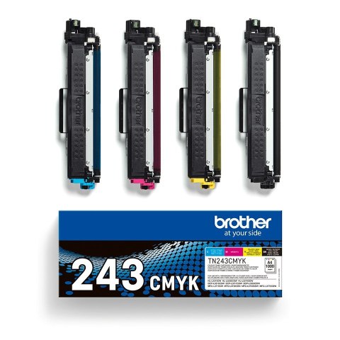 Brother Toner Brother zestaw TN243CMYK=TN-243CMYK, 1000 str.