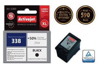 Activejet Activejet AH-338R Tusz (zamiennik HP 338 C8765EE; Premium; 25 ml; czarny)