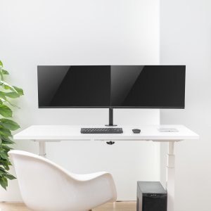 Maclean MACLEAN UCHWYT BIURKOWY NA 2 MONITORY LCD MC-884