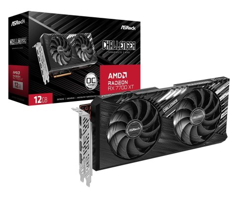 Asrock Karta graficzna ASRock Radeon RX 7700 XT Challenger 12GB OC