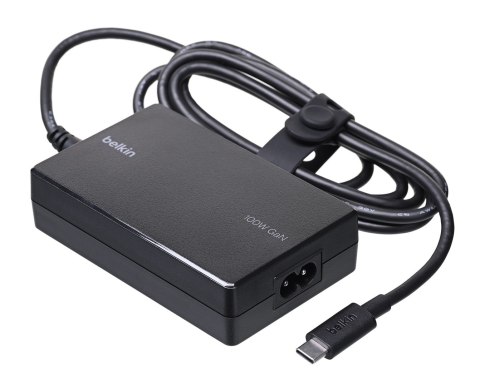 Belkin Ładowarka Belkin Connect USB-C Core GaN Power Adapter PD 100W Black