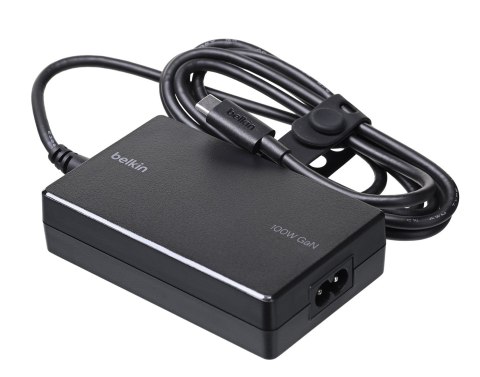 Belkin Ładowarka Belkin Connect USB-C Core GaN Power Adapter PD 100W Black