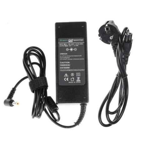 Green Cell GREEN CELL ZASILACZ AD02P ACER 19V 4.74A 90W Green Cell GREEN CELL ZASILACZ AD02P ACER 19V 4.74A 90W