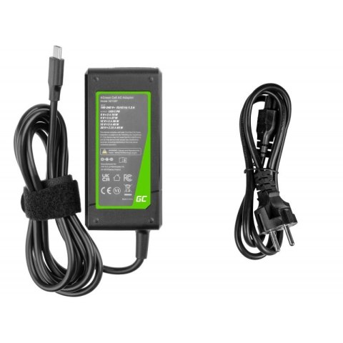 Green Cell GREEN CELL ZASILACZ / ŁADOWARKA USB-C 45W (AD133P)