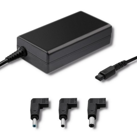 Qoltec QOLTEC ZASILACZ SPECJALIZOWANY DO HP | 65W | 3 WTYCZKI