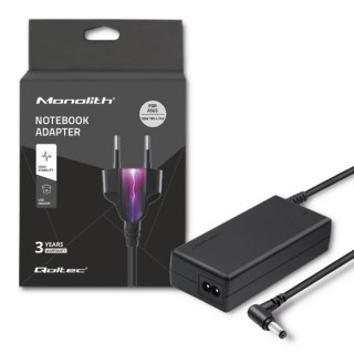 Qoltec Zasilacz Qoltec 50071.90W do notebooka Asus (19 V; 4,74 A; 90W; 5.5 mm x 2.5 mm)