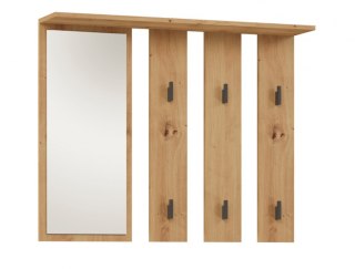 TOP E SHOP Wieszak + lustro PARMA 100x15xH.81,5 artisan