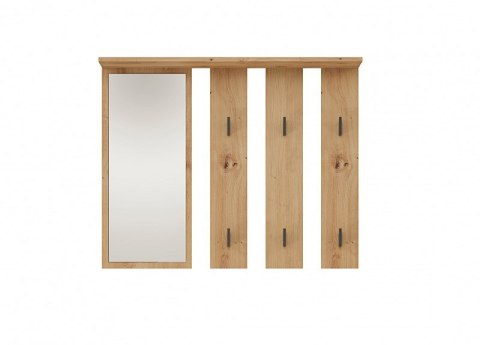 TOP E SHOP Wieszak + lustro PARMA 100x15xH.81,5 artisan TOP E SHOP Wieszak + lustro PARMA 100x15xH.81,5 artisan