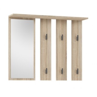 TOP E SHOP Wieszak + lustro PARMA 100x15xH.81,5 sonoma